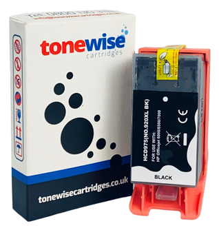 HP 920XL High Capacity Black Ink Cartridge - CD975AE Box In Tonewise Cartridges Branding