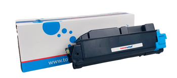 Kyocera TK5140C Cyan Toner Cartridge Box In Tonewise Cartridges Branding