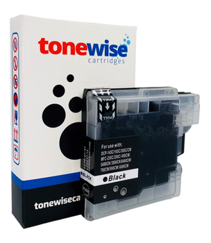 Brother LC980BK Black Ink Cartridge Box In Tonewise Cartridges Branding