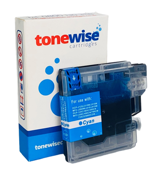 Brother LC1100C Cyan Ink Cartridge Box In Tonewise Cartridges Branding