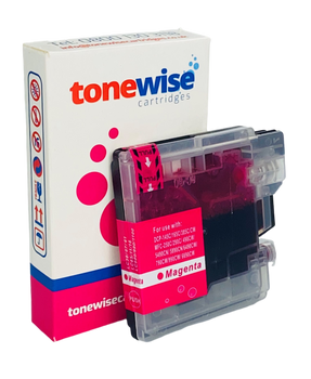 Brother LC1100M Magenta Ink Cartridge Box In Tonewise Cartridges Branding