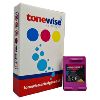 Compatible HP 3YM63AE 305XL High Capacity Colour Ink Cartridge In Tonewise Branding