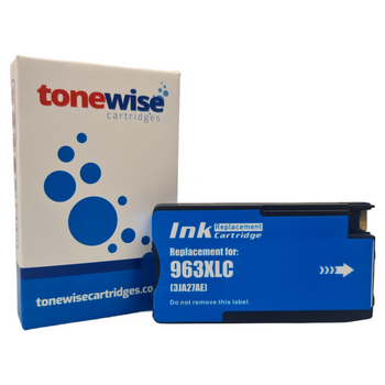 Compatible HP 963XL High Capacity Cyan Ink Cartridge -3JA27AE