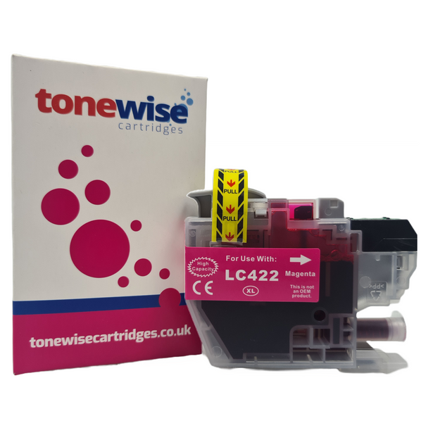 Compatible For Brother LC1422XL-M High Capacity Magenta Ink Cartridge