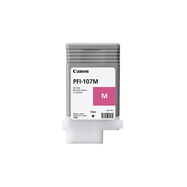 Genuine Original Canon PFI-107 Magenta Ink Cartridge