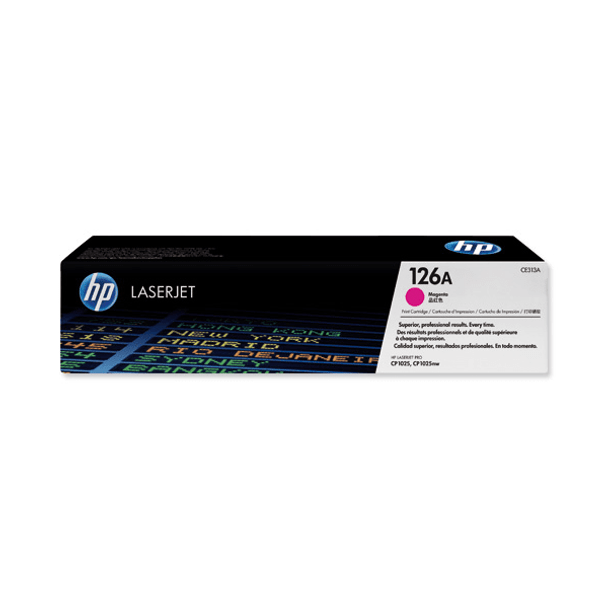 Genuine Original HP 126A Magenta Cartridge - CE313A