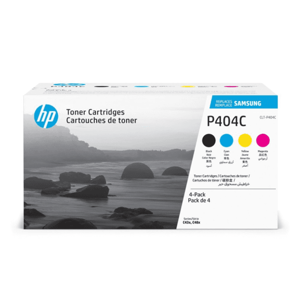 Genuine Original Samsung P404C Value Pack Toner Cartridges - CLT-P404C