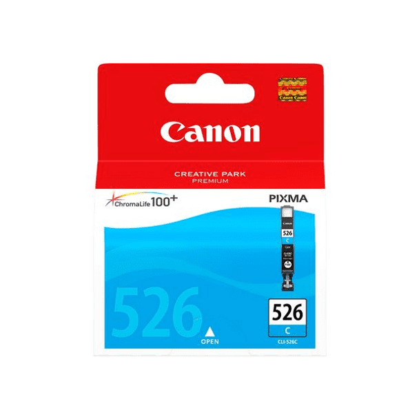Genuine Original Canon CLI526 Cyan Ink Cartridge