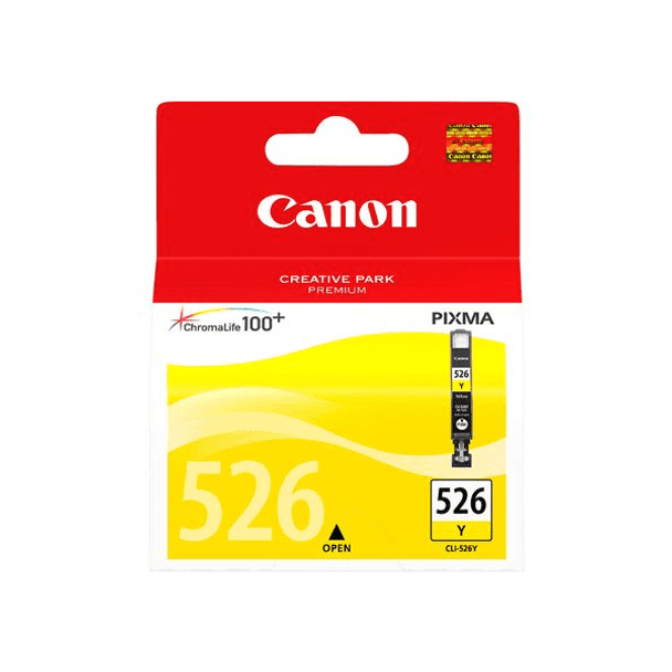Genuine Original Canon CLI526 Yellow Ink Cartridge