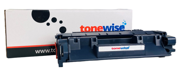 HP 05A Black Toner Cartridge - CE505A Box In Tonewise Cartridges Branding