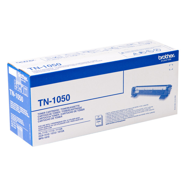 Genuine Original Brother TN1050 Cartridge with Box