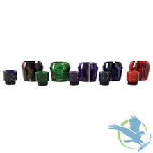 Resin Replacement Tube With Honeycomb Drip Tip - SMOK TFV8 - Assorted Colors [AV-TF001C] (MSRP $12.00)