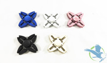 Metal Quad Fidget Hand Spinner [HS-25] (MSRP $12.00)