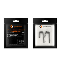 GeekVape Pre-built ''Staple Staggered Fused Clapton Coil - Kanthal A1 0.2Ω'' 2pcs/pack (MSRP $8.00)
