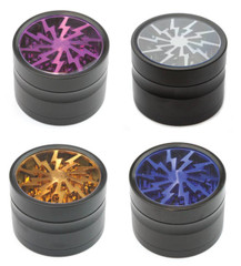 Chromium Crusher - 2.5 Inch - 4 part Volt Grinder [Model 70191] (MSRP $30.00)
