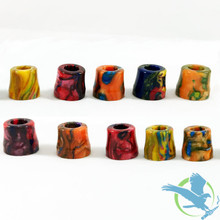 Drip Tips Resin - Aspire Cleito - Assorted Colors - Pack of 10 [AV-D009] (MSRP $7.00 Each)