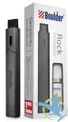 Boulder Rock 360mAh Pod Kit With 1 Unfilled Pod And 10ML 1.8% Nic American Blend Tobacco E-Liquid (MSRP $15.00)