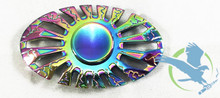 Metal Oval Fidget Hand Spinner (MSRP $12.00)