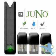 Twelve Juno 380mAh Pod System Starter Kit With 3 Elements Prefilled Pods (MSRP $34.99)