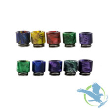 Drip Tips Resin - 810 Size - TFV8 - TFV12 - Big Baby - X-Baby - Pack of 10 [AV-D032] (MSRP $7.00 Each)