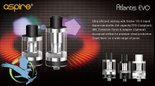 Aspire Atlantis EVO Tank - 2ml Standard Kit (MSRP $25.00)