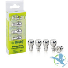 Ooze Ceramic Dome Dual Ceramic Coils - Pack of 5 (MSRP $20.00)