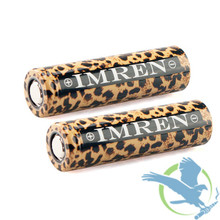 Imren 18650 Battery - 3.7V - 2600mAh - 50A - Pack of 2 (MSRP 12.50 Each)