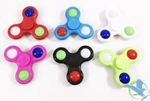 Light Up Stress Gear Fidget Spinner - Assorted Colors (MSRP $8.00)