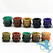 Drip Tips Resin - TFV8 TFV12 Big Baby Beast - Assorted Colors - Pack of 10 [AV-D008S2] (MSRP $8.00 Each)