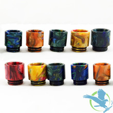 Drip Tips Resin - TFV8 TFV12 Big Baby Beast - Assorted Colors - Pack of 10 [AV-D008] (MSRP $7.00 Each)