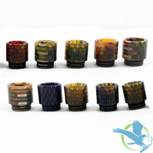 Drip Tips Resin - TFV8 TFV12 Big Baby Beast - Assorted Colors - Pack of 10 [AV-D008S] (MSRP $8.00 Each)