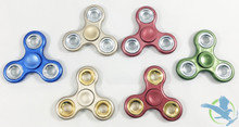 Metallic Fidget Hand Spinner With Counter Weights (MSRP $10.00)