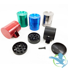 Viking Axe Tobacco Grinder - 55mm - 4 Part With Pour Spout [GV002-55-OP] (MSRP $20.00)
