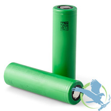 Sony VTC 5A 18650 Authentic Battery - 3.7V - 2600mAh - 25A - Pack of 2 (MSRP $15.00 Each)