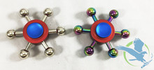 Metal Hexagon Fidget Hand Spinner [HS-23] (MSRP $20.00)