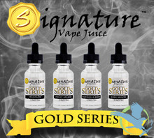 Signature Vape - Gold Series 120mL *Drop Ships* (MSRP $46.00)