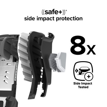 8 layers of side impact protection [Blue Sky]