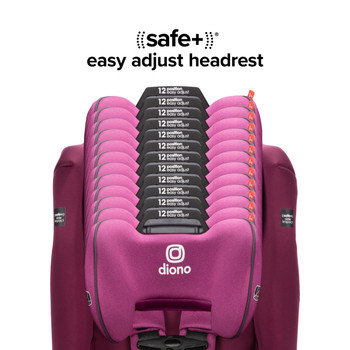 12 position easy adjust headrest [Purple Plum]
