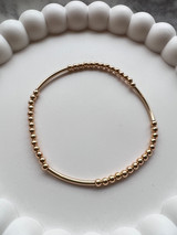 Vicki - Gold Filled Stretchy Bracelet