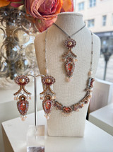 Ayala Bar - Peach Long Necklace - Thora Collection