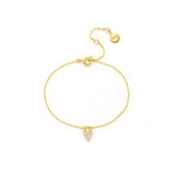 Flutter Heart Bracelet Gold