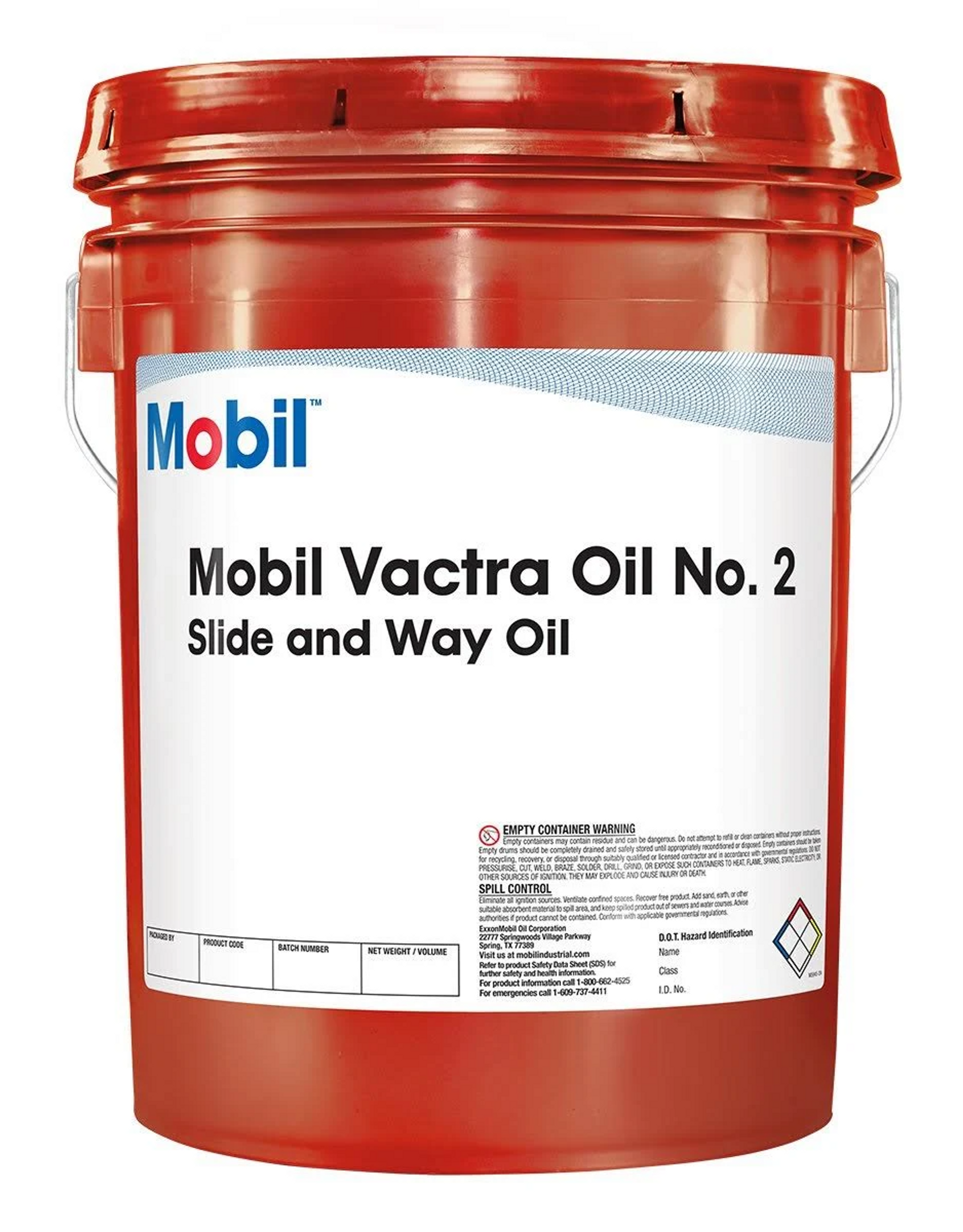 Mobil Vactra Oil No. 2, ISO 68, Pail, 5 Gallon