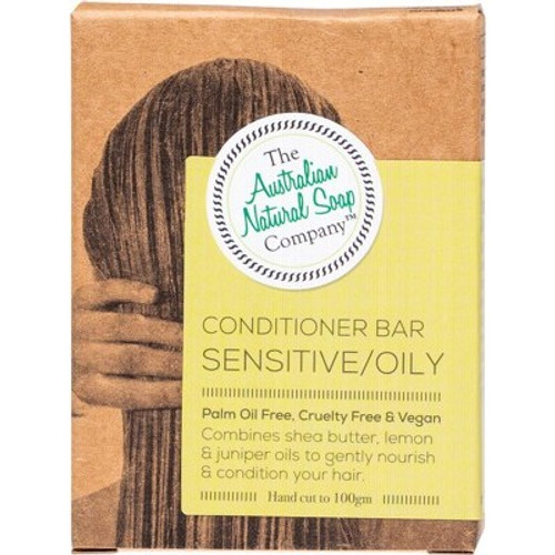 The Australian Natural Soap Company Conditioner Bar - Sensitive/Oily 100g