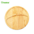 Haakaa Divided Wooden Plate - Circle