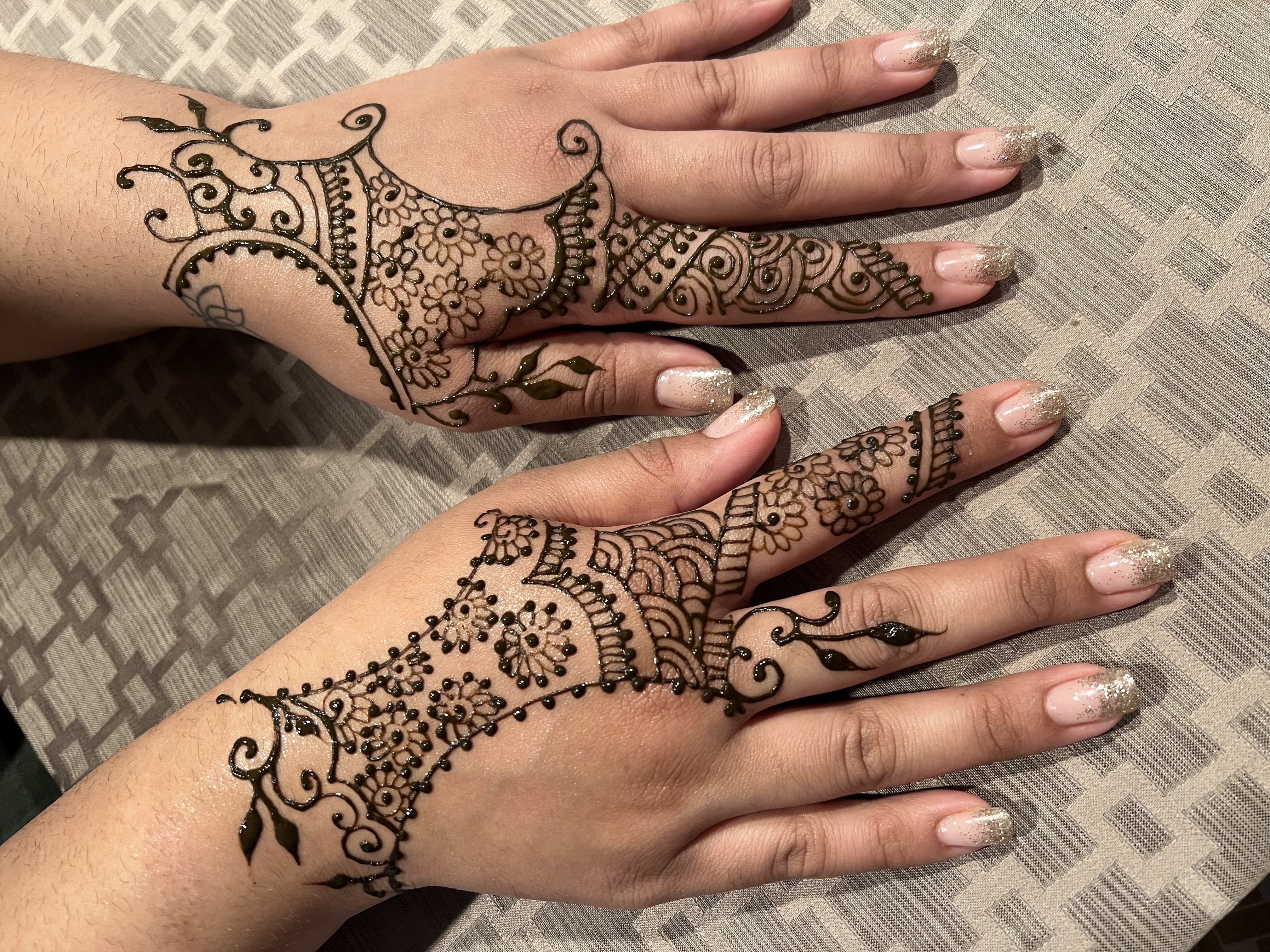 Traditional Hands Arms Henna