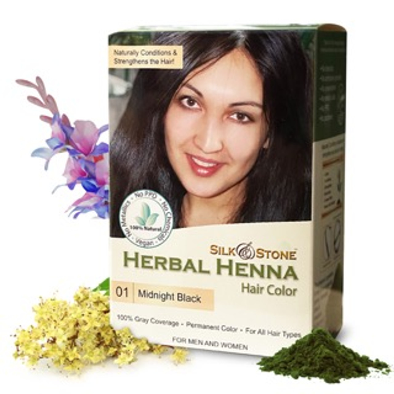 Natural Black Henna Hair Dye | Henna Color Lab®