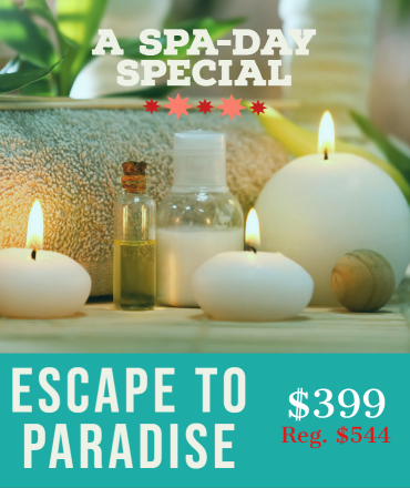 Escape to Paradise Spa Day