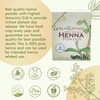 Silk & Stone 100% Pure and Natural Henna Leaf Powder- Description