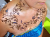 Silk & Stone Henna & Glitter Design