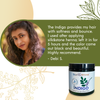 Silk & Stone 100% Natural Indigo (indigofera tinctoria) Powder- Blue to Brownish-Black Hair Dye- Client reviews